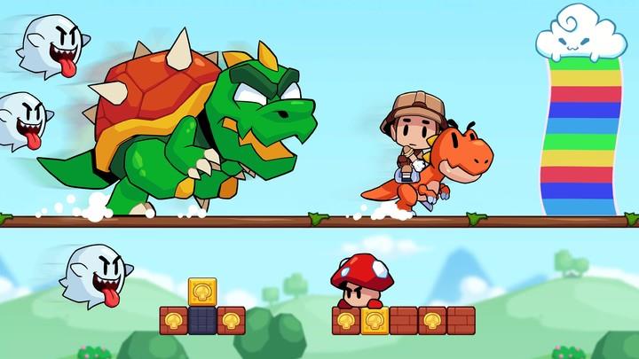 Super Meno - Jungle Platform Ảnh chụp màn hình 3