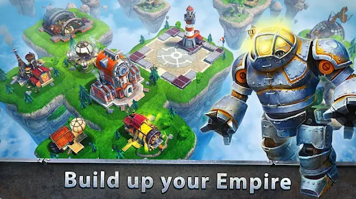 Sky Clash Lords of Clans 3D स्क्रीनशॉट 2