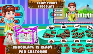 Chocolate Shop Cooking Game Ekran Görüntüsü 3