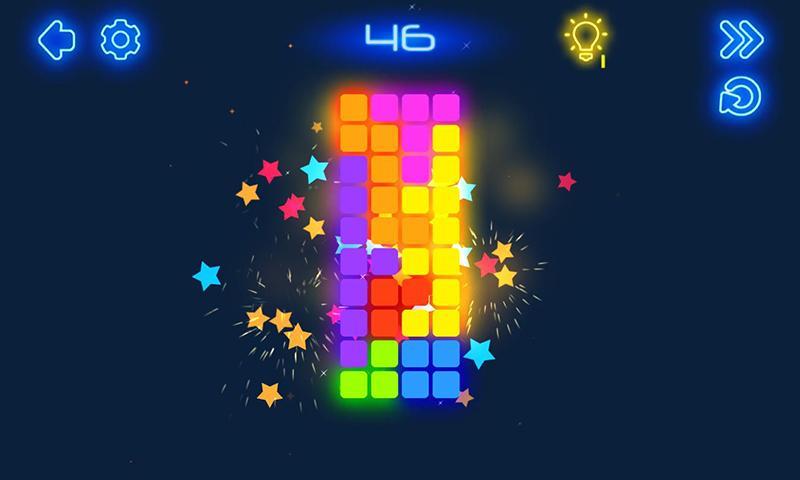 Glow Puzzle Block 3D Screenshot 1