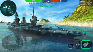 Warships Universe Naval Battle Captura de tela 1