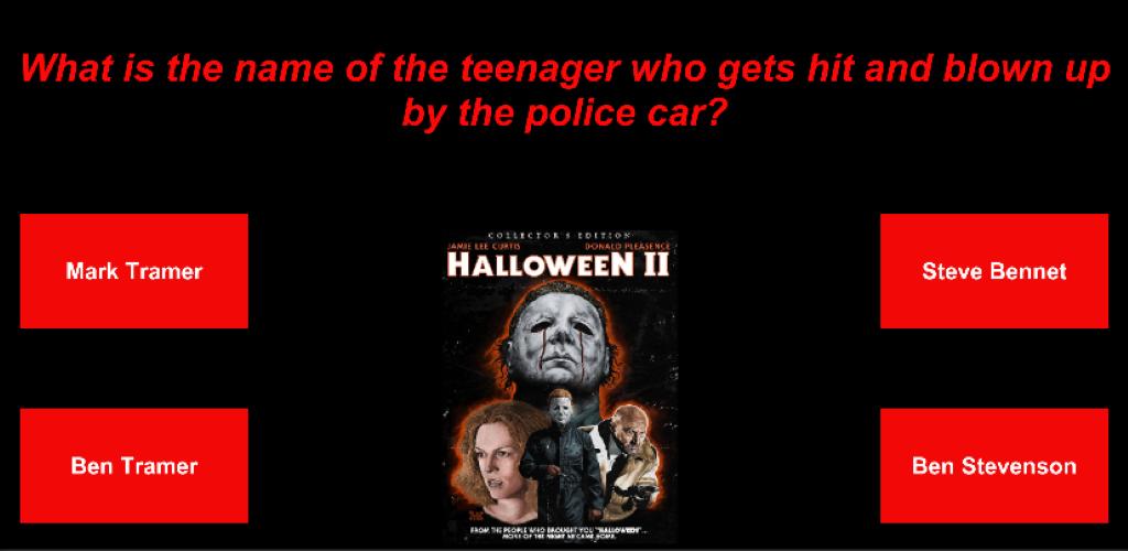 Michael Myers Halloween Trivia Screenshot 2