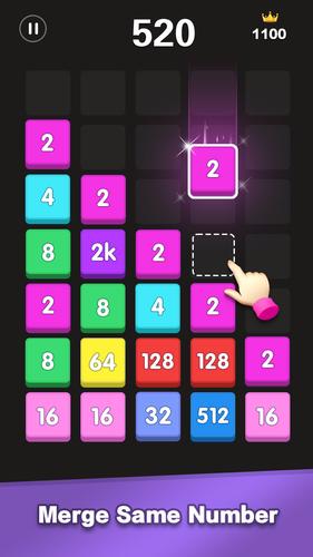 Merge Block - number games Captura de tela 3