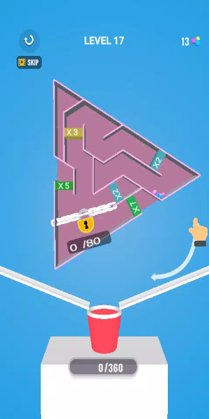 Multi Maze 3D : Spin & Collect স্ক্রিনশট 1