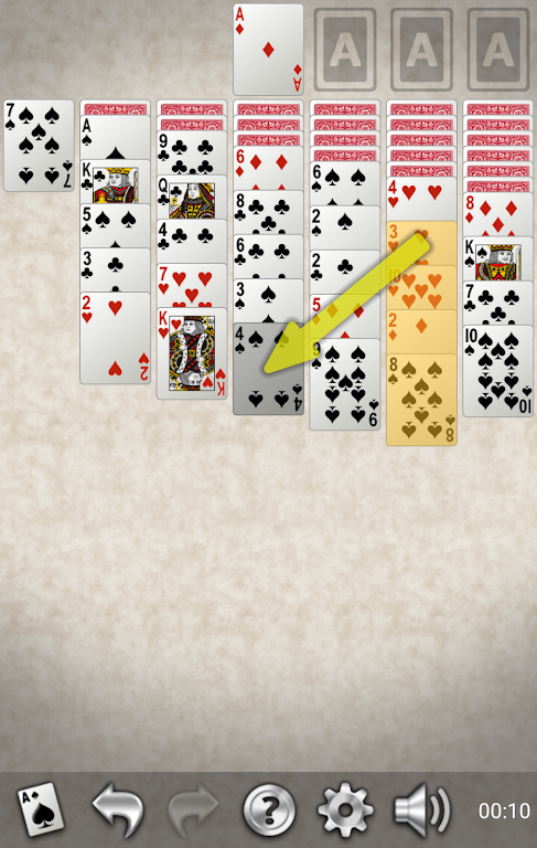 Yukon Gold Solitaire Demo Capture d'écran 2