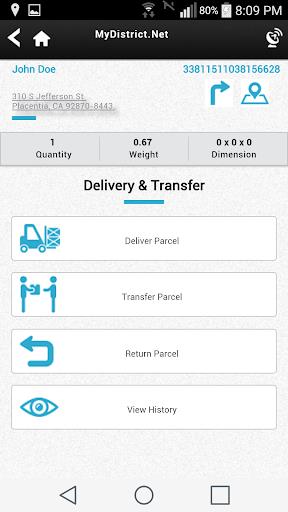MyDistrict Delivery app स्क्रीनशॉट 3