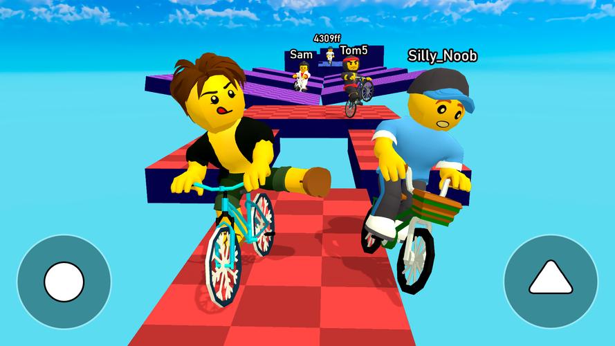 Obby bike: Parkour Adventure 螢幕截圖 3