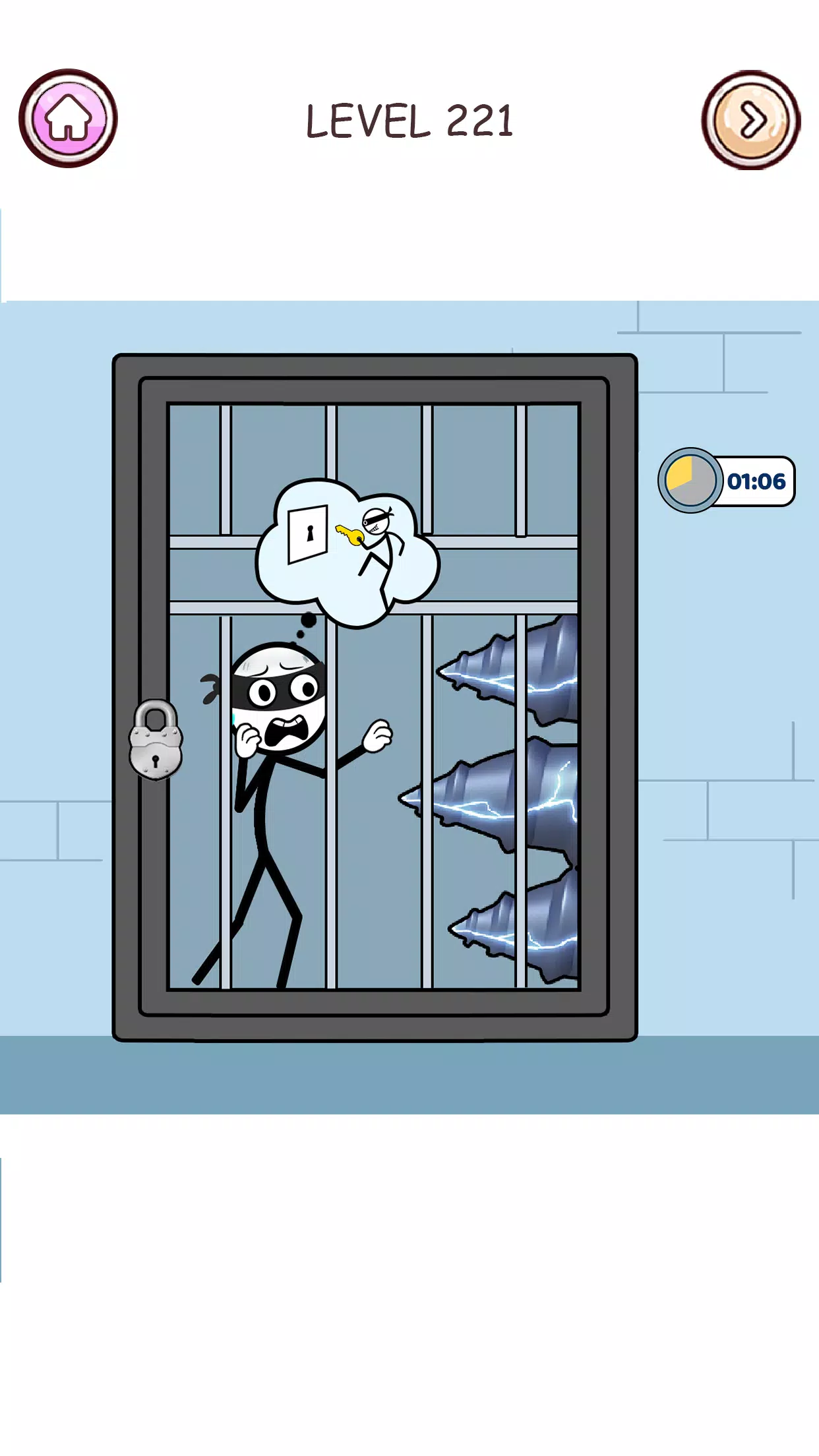 Stick Robber: Brain Puzzle স্ক্রিনশট 1