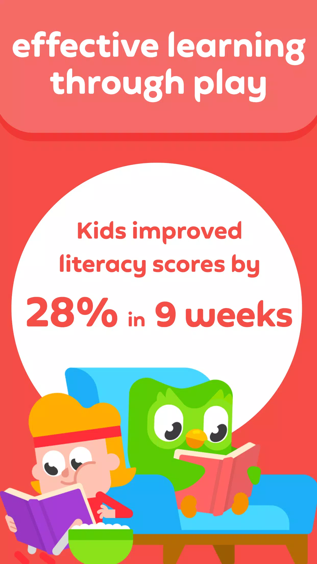 Learn to Read - Duolingo ABC स्क्रीनशॉट 1