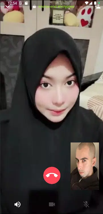Fake Video Call Ukhti Cantik 螢幕截圖 1