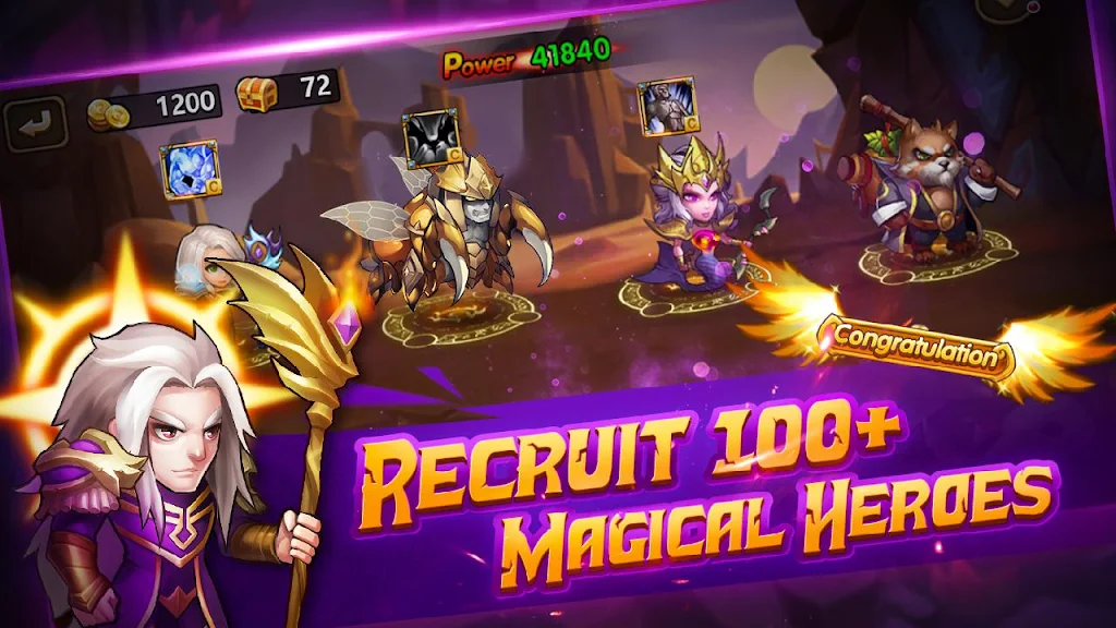 Schermata Magic Orcs: Free Battle RPG 0