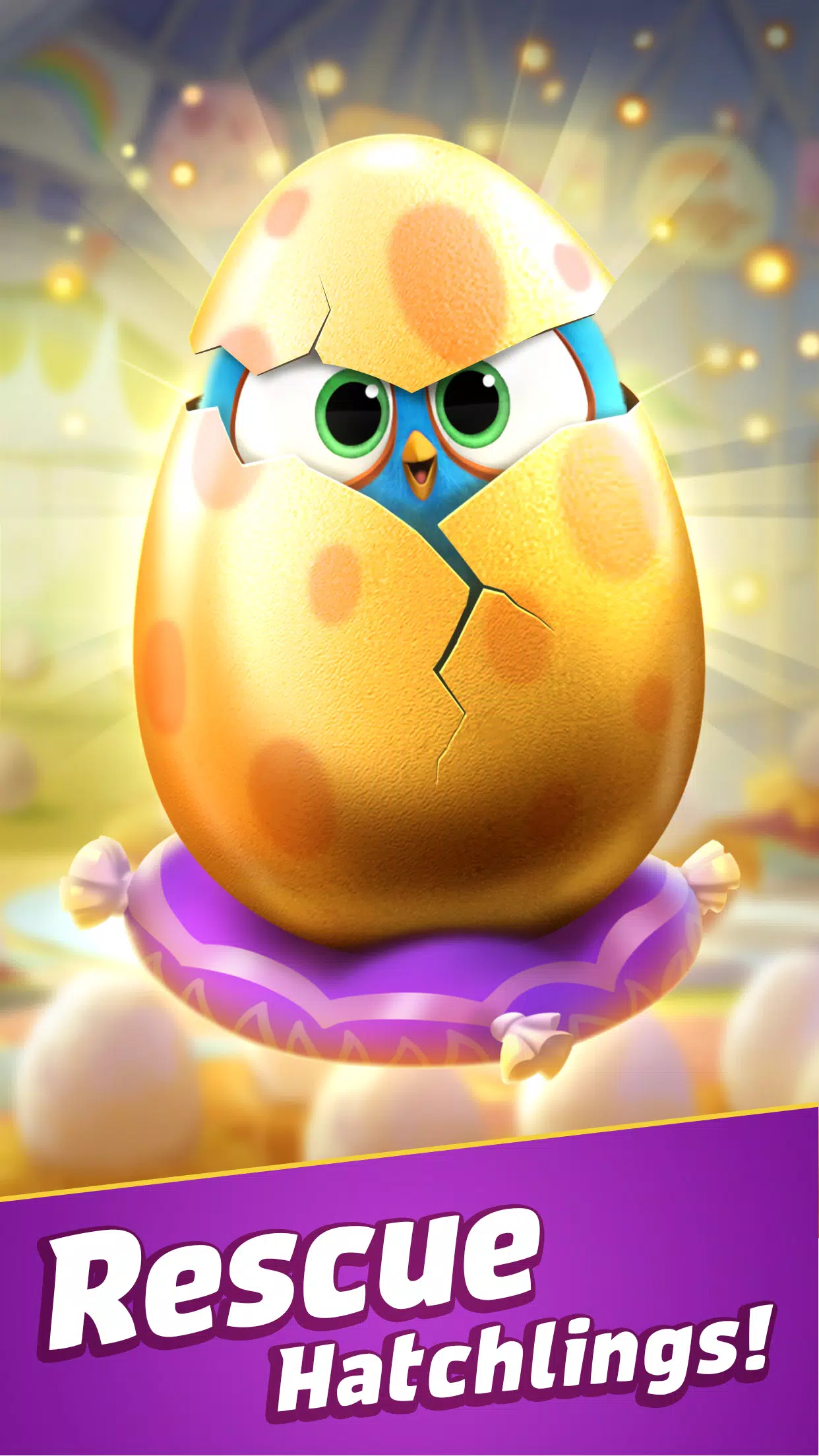 Angry Birds Match 3 스크린샷 1