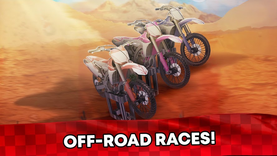 Wild Motor Bike Offroad Racing 螢幕截圖 2