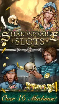 SLOTS: Shakespeare Slot Games! Ảnh chụp màn hình 0