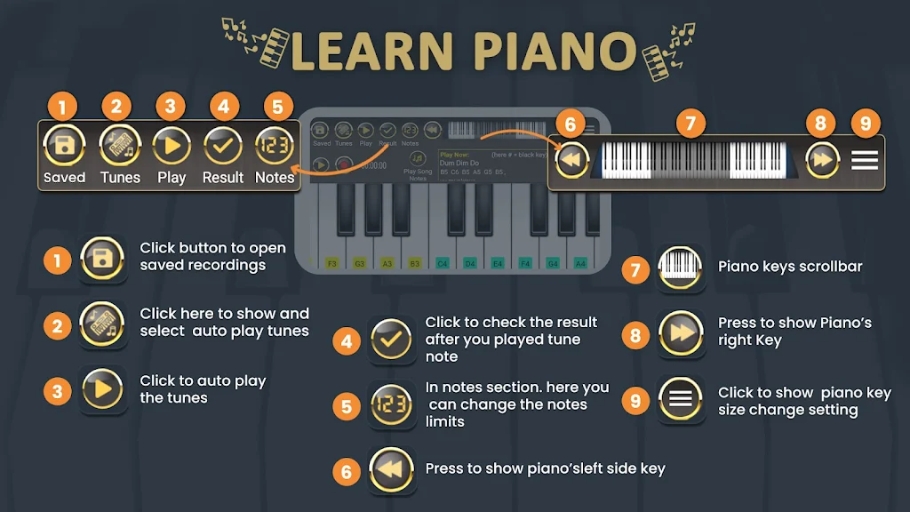 Piano Master : Learn Piano 스크린샷 0