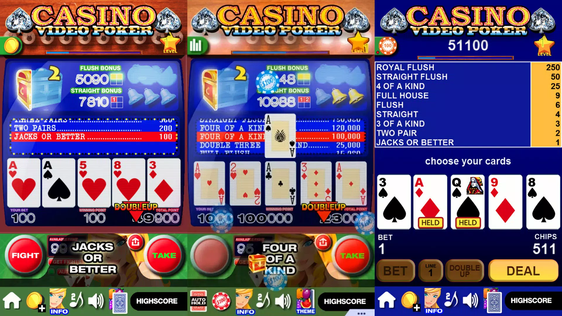 Casino Video Poker Screenshot 2