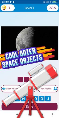 space quiz games Screenshot 3