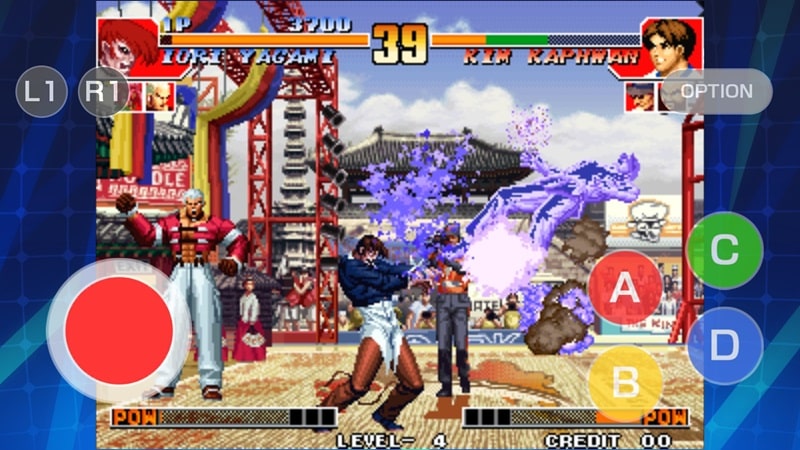 KOF 97 ACA NEOGEO ภาพหน้าจอ 1