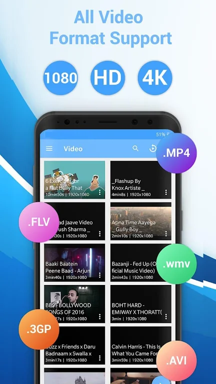 SNXX VIDEO PLAYER 2020 : All Format Video Player Tangkapan skrin 3