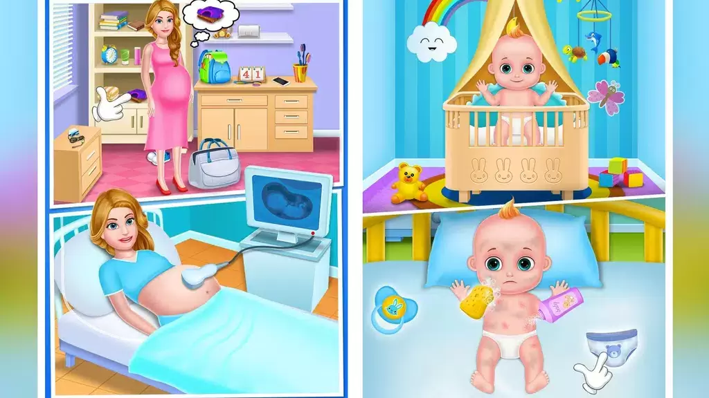 newborn babyshower party game Tangkapan skrin 0