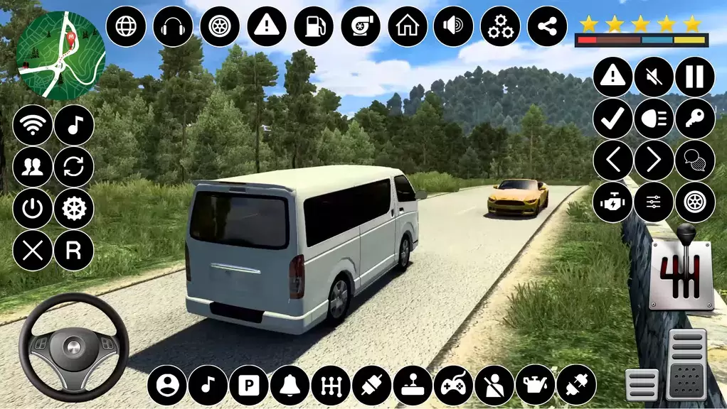 Van Simulator Dubai Car Games ภาพหน้าจอ 2