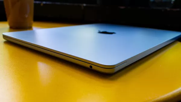 MacBook Air side view
