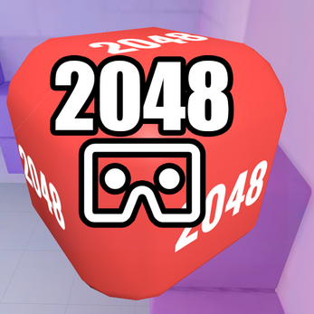 2048 3D CardBoard Game Screenshot 0