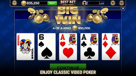 Best-Bet Video Poker Screenshot 1