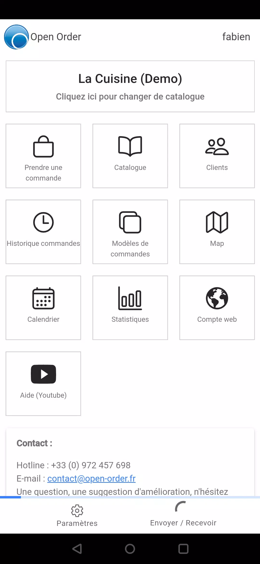 Open Order Screenshot 0