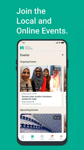 Muslims: Events & Discussions 螢幕截圖 2