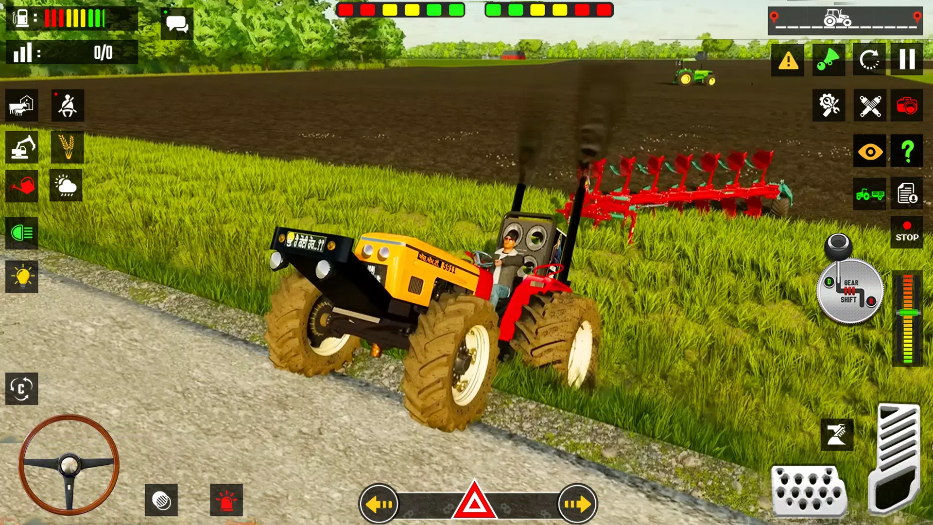 Farming Tractor Game 2023 3D स्क्रीनशॉट 1