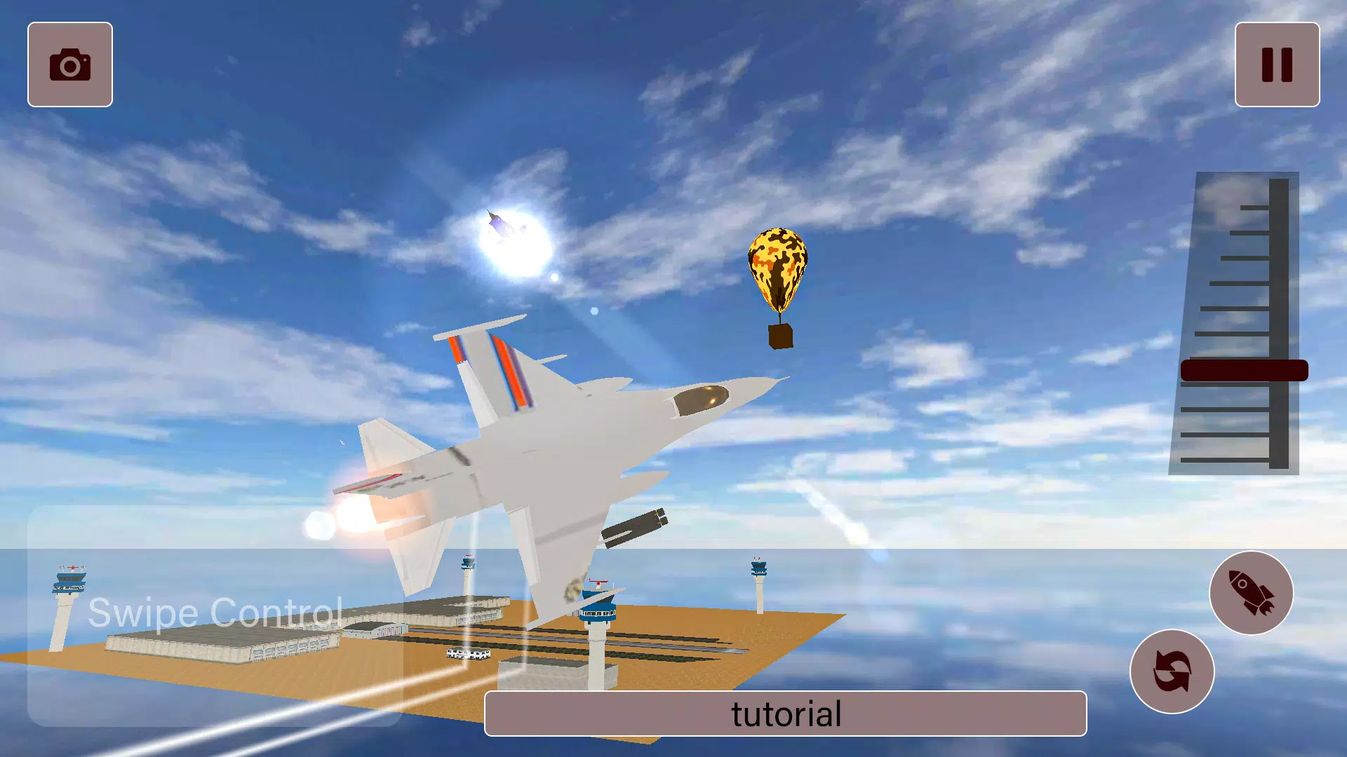 Modern Air Fighter Jet 3D Screenshot 0