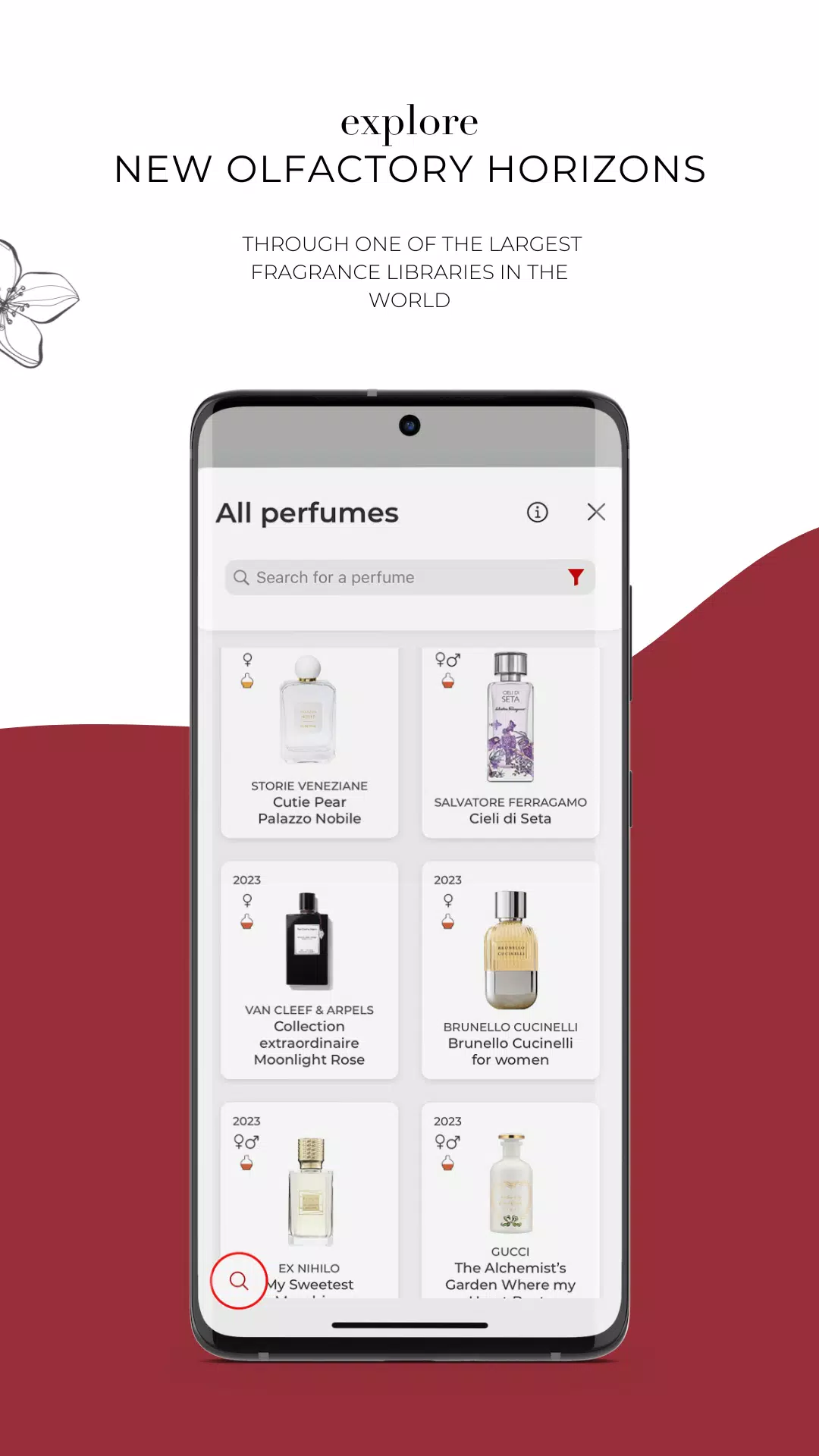 PERFUMIST Perfumes Advisor 螢幕截圖 1