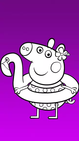 Peppo Piglet Coloring Book স্ক্রিনশট 0