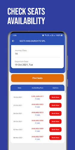 Mobile IRCTC Ticket Booking Capture d'écran 0