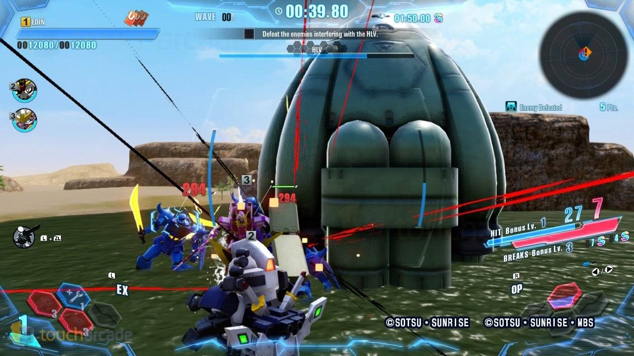 Gundam Breaker 4 Gameplay Screenshot