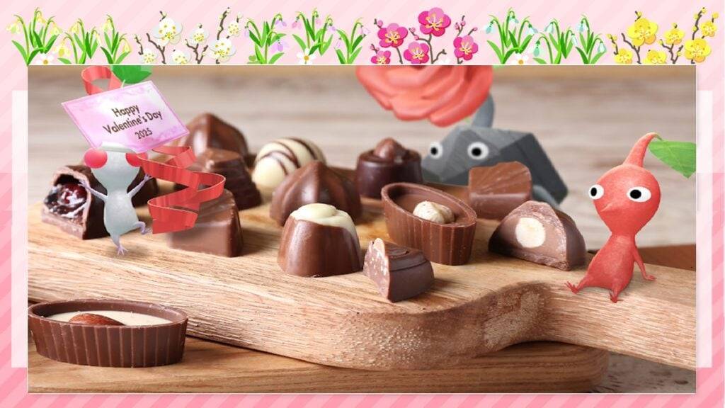 Sự kiện Valentine của Pikmin Bloom: Lễ kỷ niệm tình yêu và sô cô la