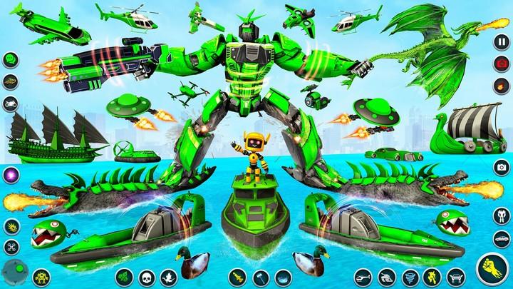 Dino Robot Games: Flying Robot Schermafbeelding 1