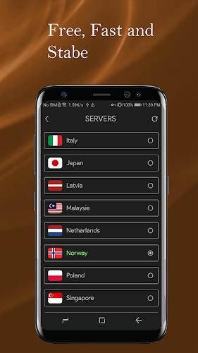 Schermata CAFE VPN - Fast Secure VPN App 2