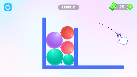 Thorn And Balloons: Bounce pop Screenshot 2