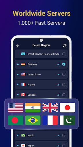 Global VPN - Smart & Security Screenshot 1