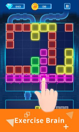 Puzzle Game Cube Block Puzzle Tangkapan skrin 0