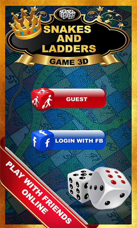 Snakes And Ladders Star:2019 New Dice Game Captura de tela 0