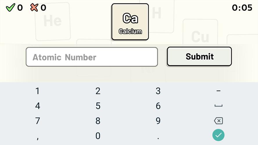 Periodic Table Quiz应用截图第3张