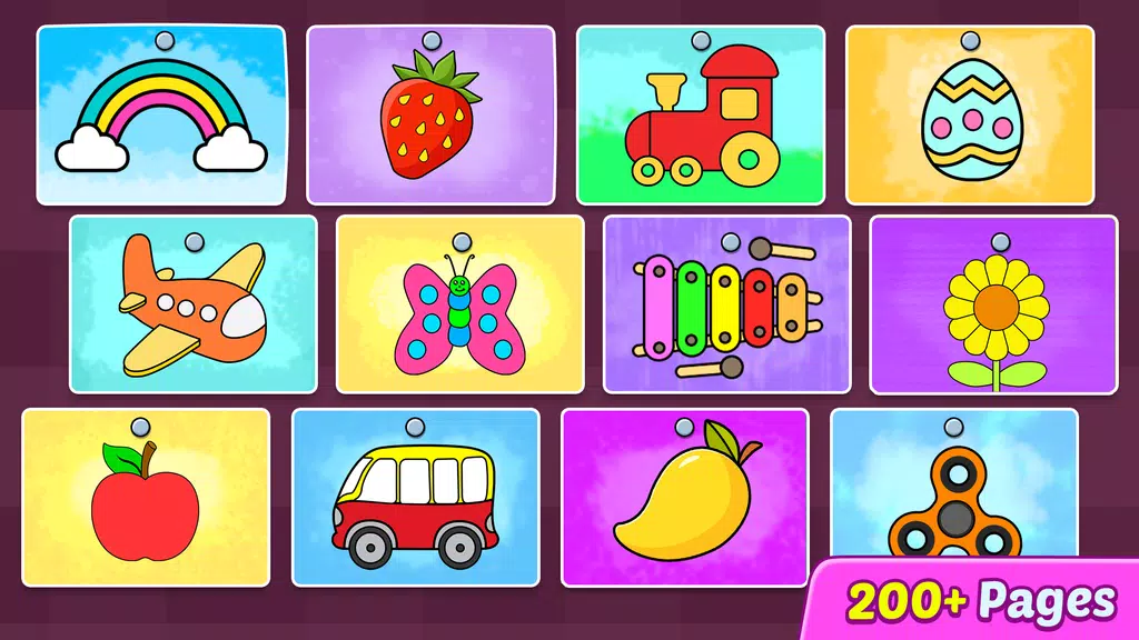 Drawing and Coloring Games Capture d'écran 0