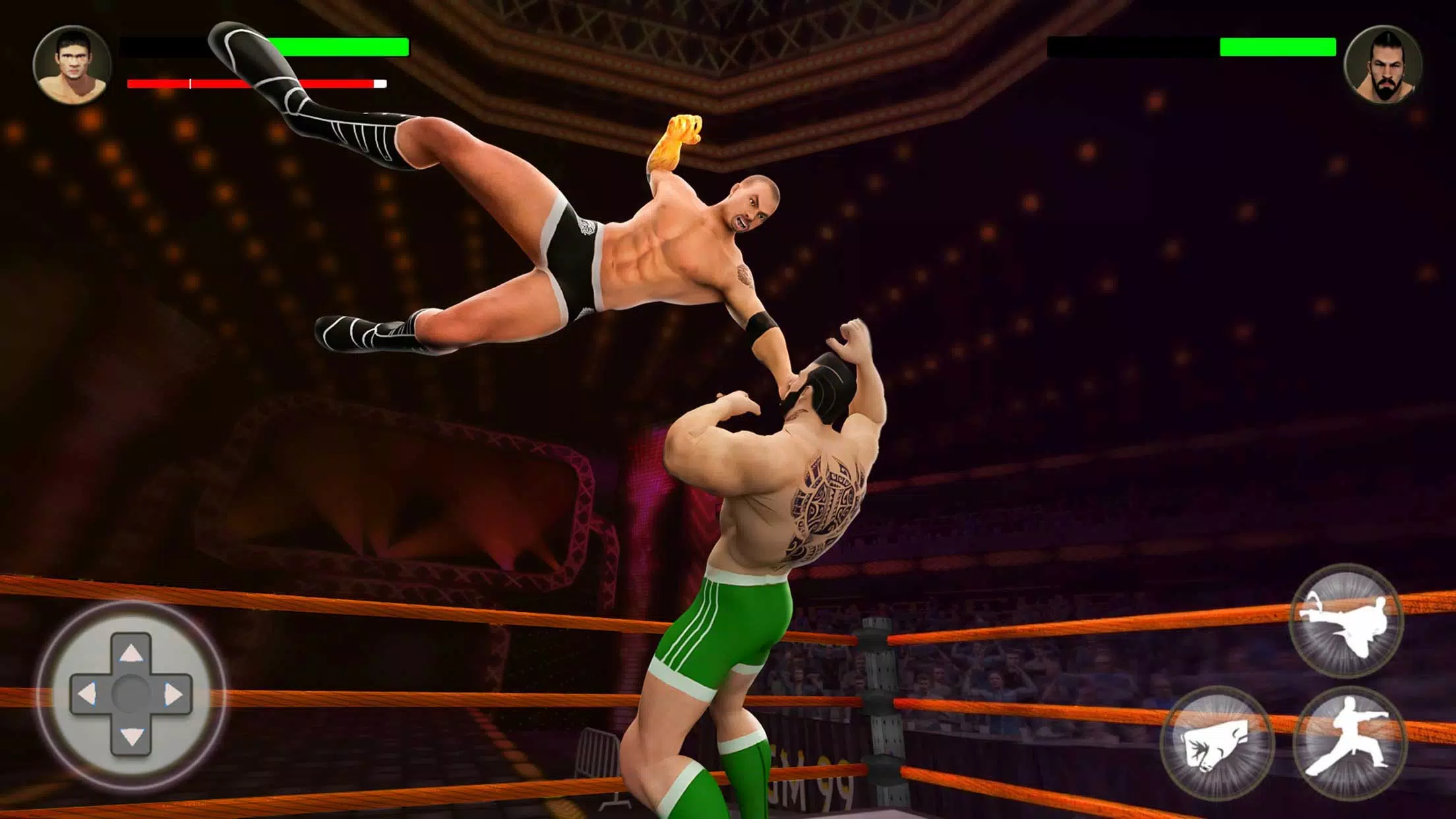 PRO Wrestling Fighting Game Tangkapan skrin 0