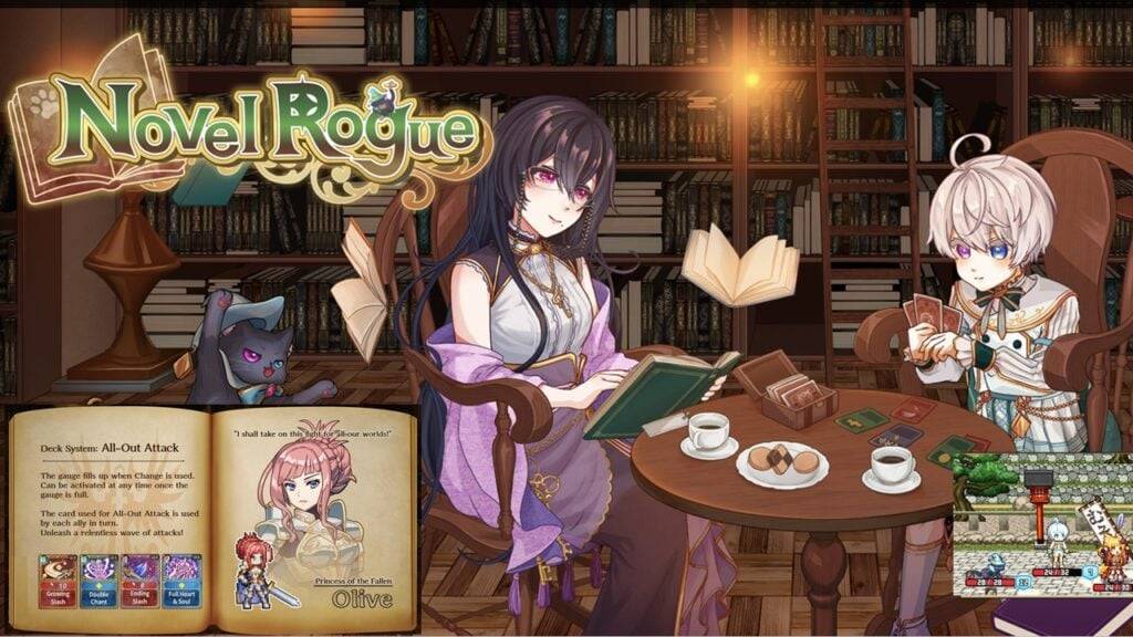 ROGO REVELE: El juego de construcción de tarjetas de tarjetas de Kemco llega a Android