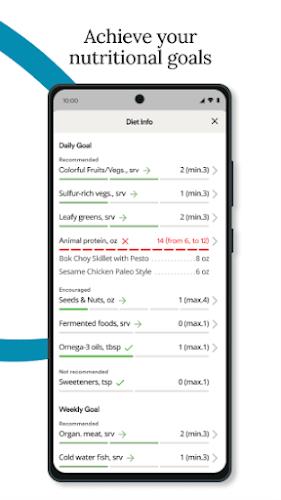 Wahls Diet App Screenshot 3