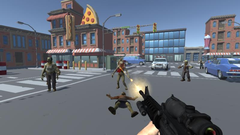 Zombie Shooting 3D Offline Ảnh chụp màn hình 3