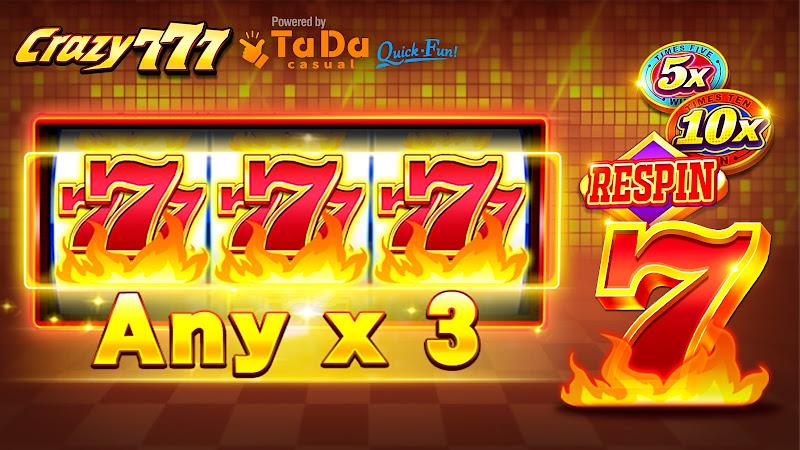 Crazy 777 Slot-TaDa Games Screenshot 0